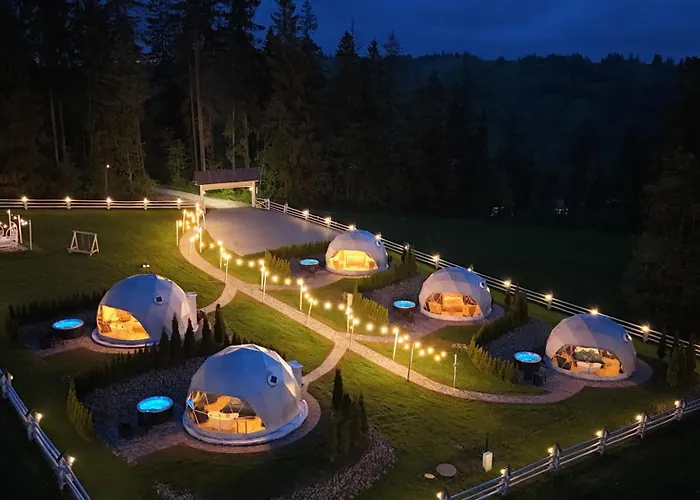 Mountain Glamp - Jacuzzi - Widok Na Góry
